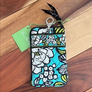 Vera Bradley ‘Stay Tuned Island Blooms’ phone holder/ wristlet - NWT